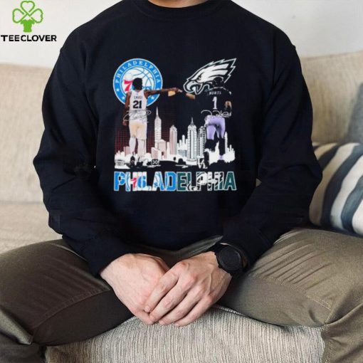 Philadelphia And Eagles City Signature Shirt