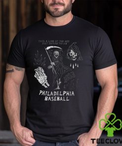 Philadelphia Baseball Take A Look At The Sky Just Before You Die Shirt