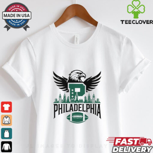 Philadelphia City Football skyline mascot shirt