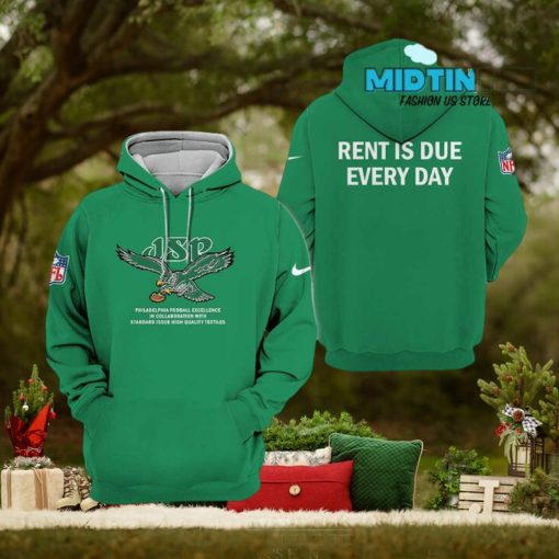 Philadelphia Eagles 2023 Green Hoodie