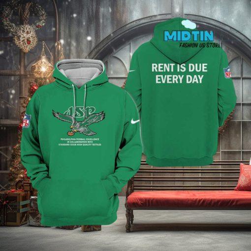 Philadelphia Eagles 2023 Green Hoodie