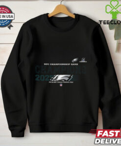 Philadelphia Eagles 2024 2025 NFC Championship Champions Logo Mascot Unisex T Shirt