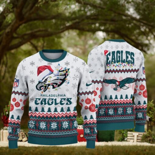 Philadelphia Eagles 2024 Fly Eagles Fly New Christmas Ugly Sweater