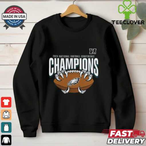 Philadelphia Eagles 2024 NFC Champions Hometown Not Done T Shirts