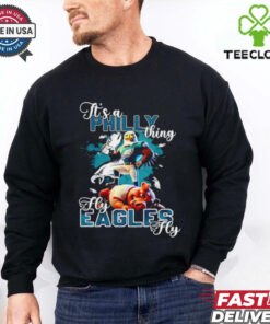 Philadelphia Eagles 2024 NFC Championship It’s A Philly Thing Fly Eagles Fly mascot shirt
