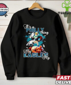 Philadelphia Eagles 2024 NFC Championship It’s A Philly Thing Fly Eagles Fly mascot shirt