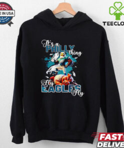 Philadelphia Eagles 2024 NFC Championship It’s A Philly Thing Fly Eagles Fly mascot shirt