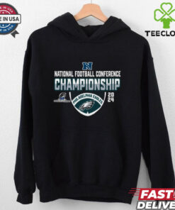 Philadelphia Eagles 2024 NFC Championship Round Logo Shirt