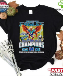 Philadelphia Eagles 2024 NFC East Division Champions score mascot shirt