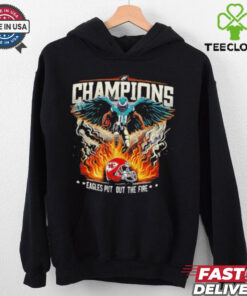 Philadelphia Eagles 2025 Champions Eagles Put Out The Fire shirt