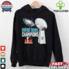 Official Kansas City Football 2024 2025 AFC Champions The American Football Champs Skyline Shirt
