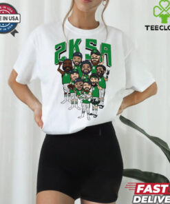 Philadelphia Eagles 2KSA How ’Bout Them Boys Upfront Shirt with a bold and spirited design, perfect for Eagles fans showcasing their pride and support.