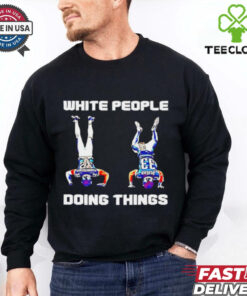 Philadelphia Eagles 33 NFL white people doing things shirt