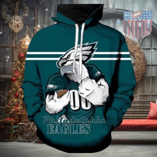 Philadelphia Eagles 3D Hoodie UltraCool Design