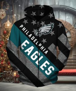 Philadelphia Eagles 3D Printed Hoodie Ver 6