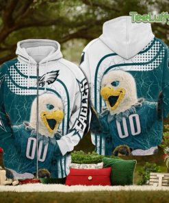 Philadelphia Eagles 3D Printed Hoodie Ver 86