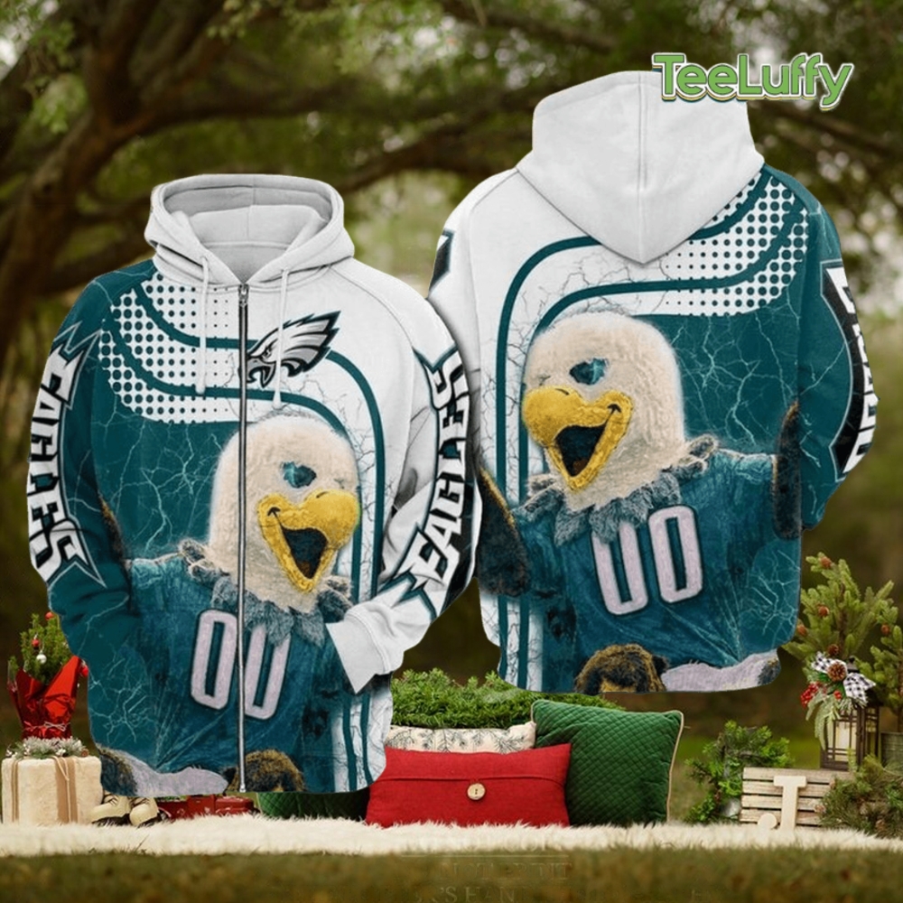 Philadelphia Eagles 3D Printed Hoodie Ver 86 Philadelphia Eagles 3D Printed Hoodie Ver 86