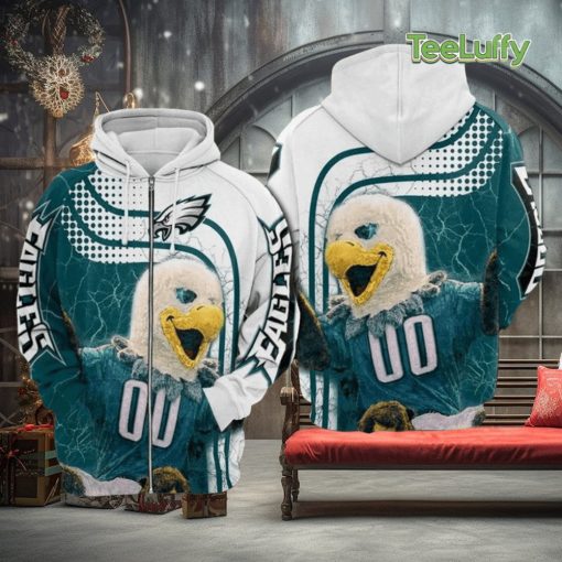 Philadelphia Eagles 3D Printed Hoodie Ver 86