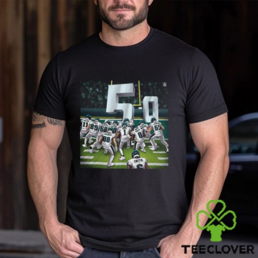 Philadelphia Eagles 5 0 Los Angeles Rams Undefeated Shirt