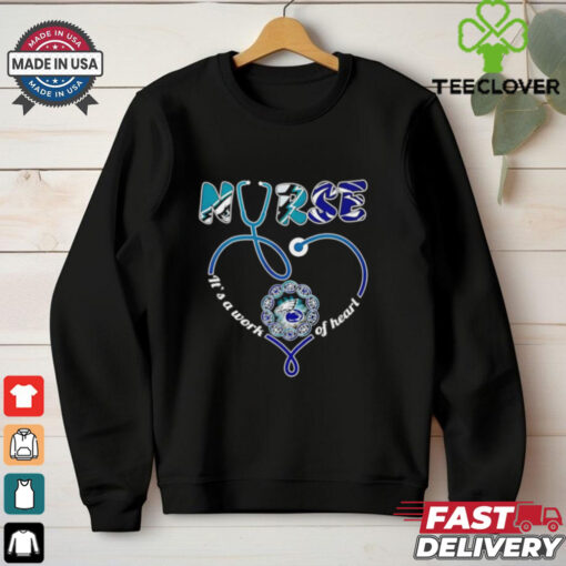 Philadelphia Eagles ADN nurse it’s a work of hearl shirt