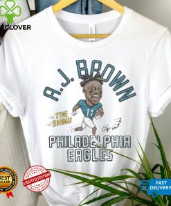 Philadelphia Eagles AJ Brown The Show shirt 2 Philadelphia Eagles AJ Brown The Show shirt