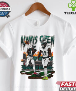 Philadelphia Eagles AJ Brown stadium graphic shirt 2 Philadelphia Eagles AJ Brown stadium graphic shirt