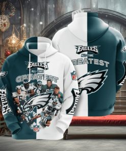 Philadelphia Eagles AOP Hoodie 3D Ver 19