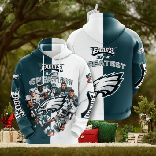 Philadelphia Eagles AOP Hoodie 3D Ver 19