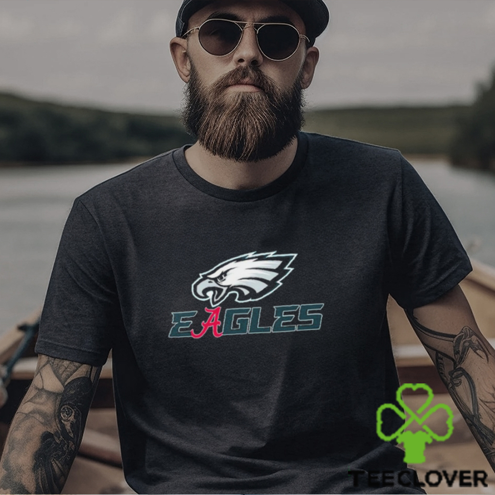Philadelphia Eagles Alabama Crimson Tide Logo Shirt Philadelphia Eagles Alabama Crimson Tide Logo Shirt