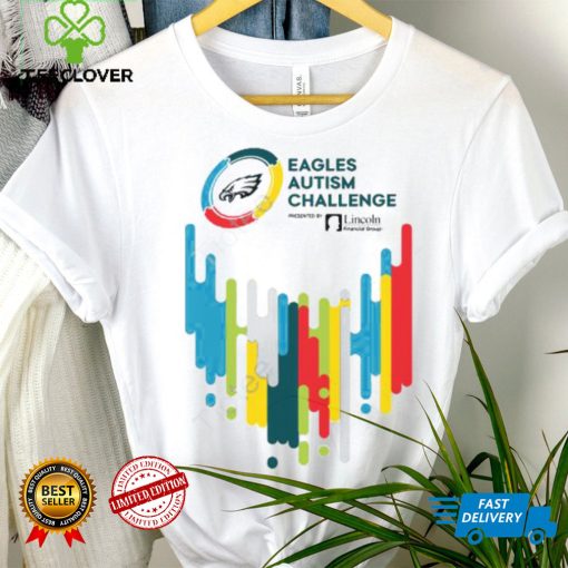 Philadelphia Eagles Autism Challenge 2022 Tee shirt