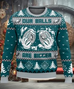 Philadelphia Eagles Ball Ugly Sweater 3D Printed Men And Women Christmas Gift