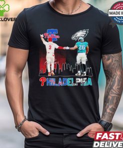 Philadelphia Eagles Barkley Philadelphia Phillies Harper Proud Player T Shirt