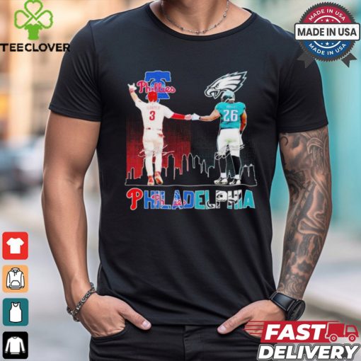 Philadelphia Eagles Barkley Philadelphia Phillies Harper Proud Player T Shirt
