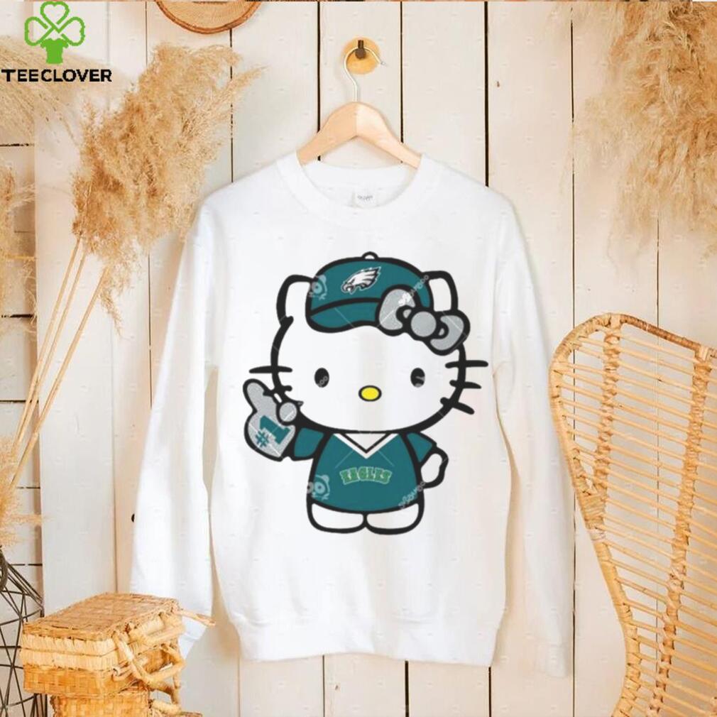 Philadelphia Eagles Baseball Number 1 Hello Kitty shirt