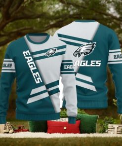 Philadelphia Eagles Basic Pattern Knitted Sweater For Christmas