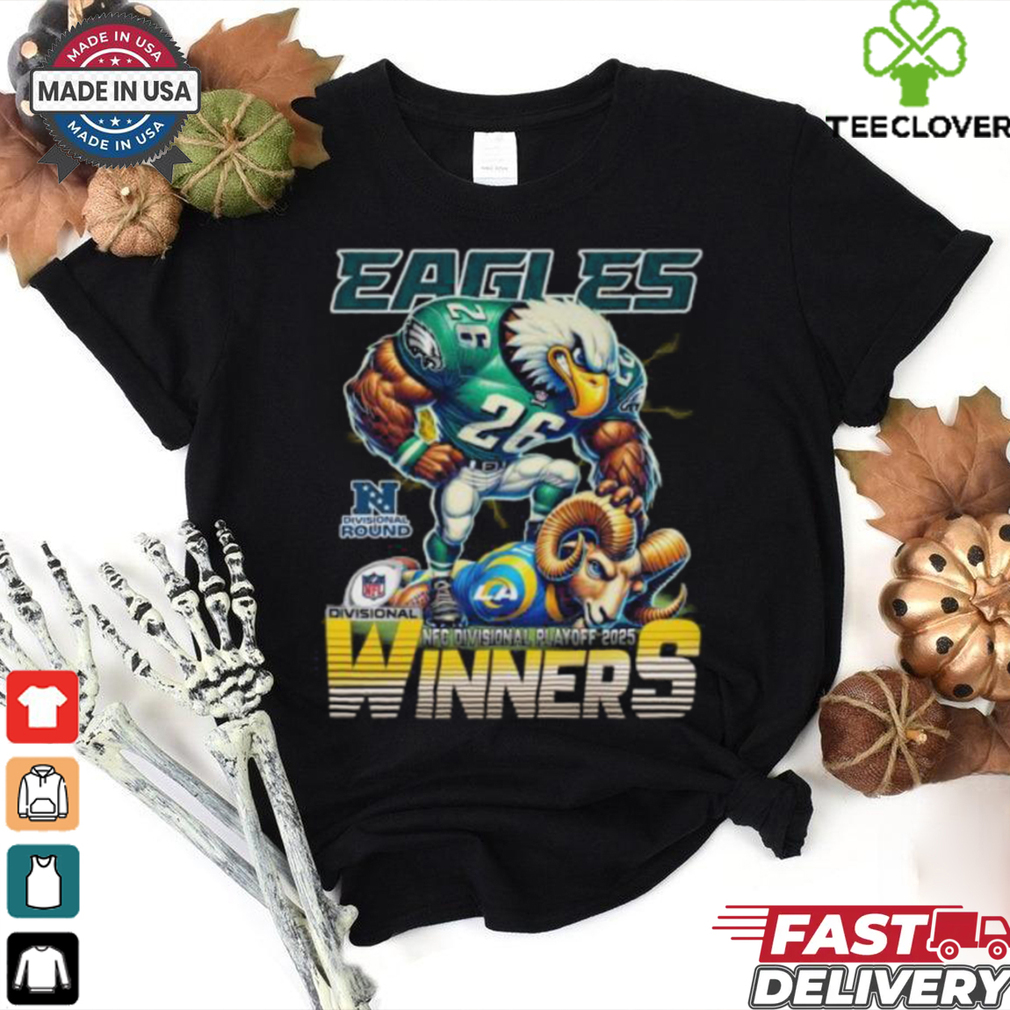 Philadelphia Eagles Beat Los Angeles Rams NFC Playoff 2025 T Shirt Philadelphia Eagles Beat Los Angeles Rams NFC Playoff 2025 T Shirt