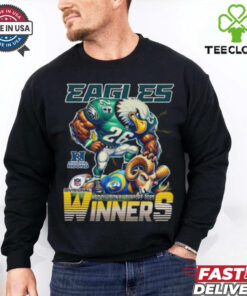 Philadelphia Eagles Beat Los Angeles Rams NFC Playoff 2025 T Shirt