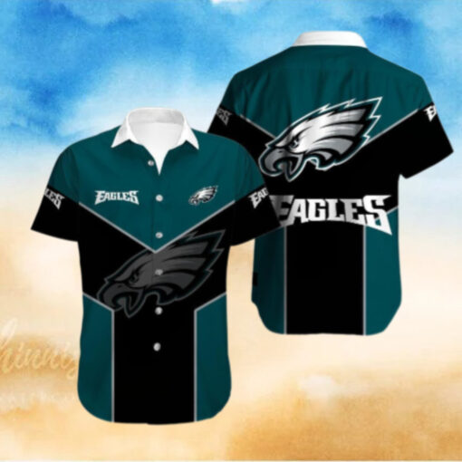 Philadelphia Eagles Bold Eagle Head Hawaiian Shirt