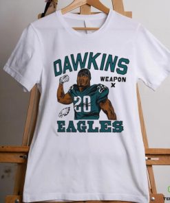 Brian Dawkins Philadelphia Eagles Homage Retired Player Caricature Tri  Blend T Shirt Ash - Limotees