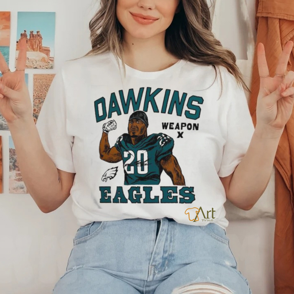 Brian Dawkins Philadelphia Eagles Youth Retired Player Vintage Name &  Number T-Shirt - Heathered Gray