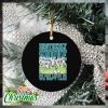 Personalized Grinch Family With Name Christmas Ceramic Ornament