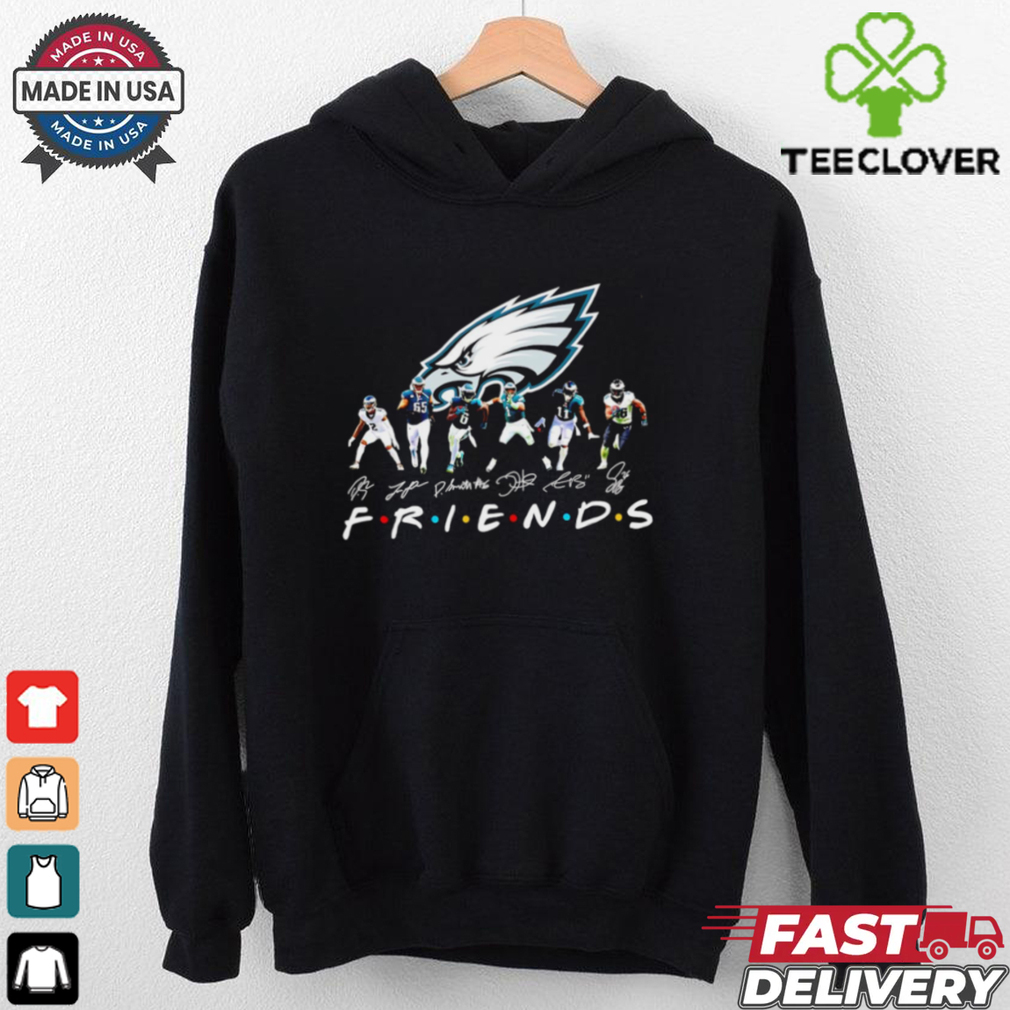 Philadelphia Eagles Champions Friends signature shirt Philadelphia Eagles Champions Friends signature shirt
