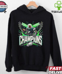 Philadelphia Eagles Champions Transparent mascot 2025 shirt