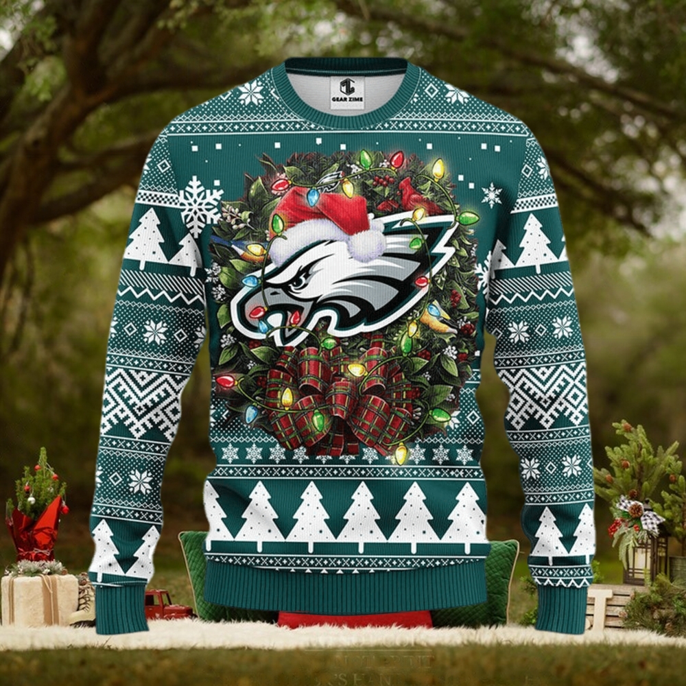 Philadelphia Eagles Christmas Ugly Sweater Philadelphia Eagles Christmas Ugly Sweater