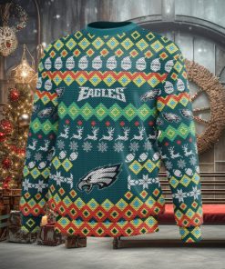 Philadelphia Eagles Colorful Ugly Christmas Sweater