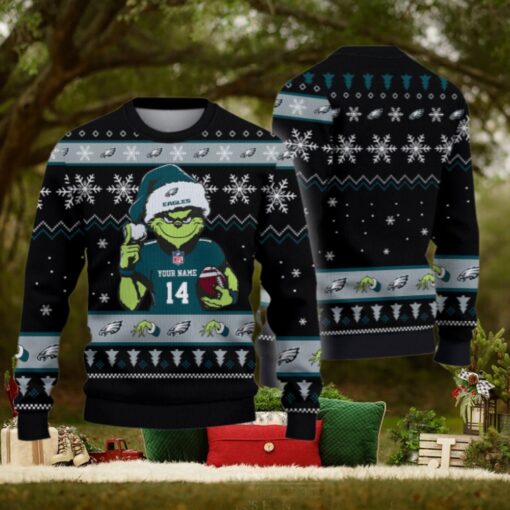 Philadelphia Eagles Custom Chrismas Ugly Sweater
