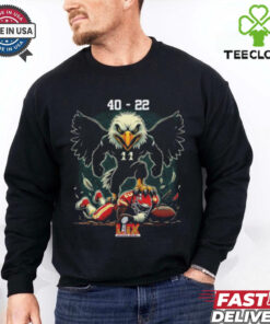 Philadelphia Eagles Defeat Kansas City Chiefs Shirt Super Bowl LIX 2025