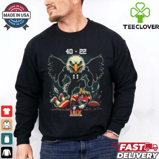 Philadelphia Eagles Defeat Kansas City Chiefs Shirt Super Bowl LIX 2025