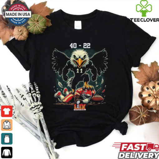 Philadelphia Eagles Defeat Kansas City Chiefs Shirt Super Bowl LIX 2025
