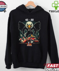 Philadelphia Eagles Defeat Kansas City Chiefs Shirt Super Bowl LIX 2025